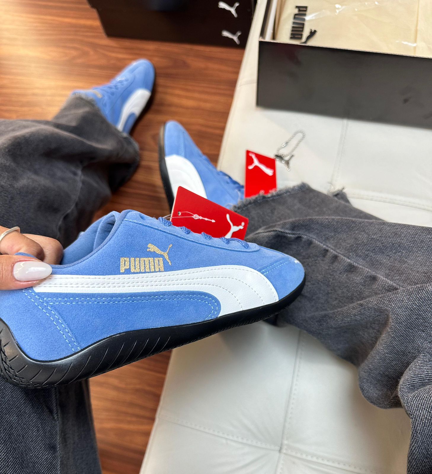 Tênis P Speed Cat - Azul
