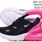 Tênis Infantil Preto com Rosa