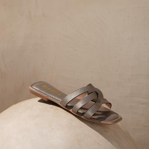 Sandália Cinza