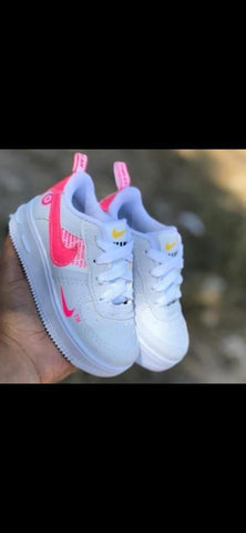 Tênis N Branco com Rosa