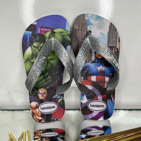 Chinelo Super Heróis