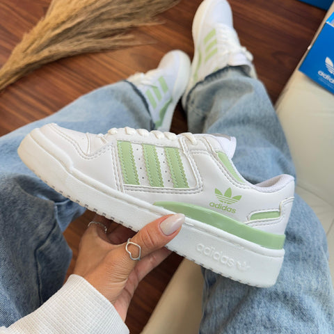 Tênis Fórum - Branco/Verde