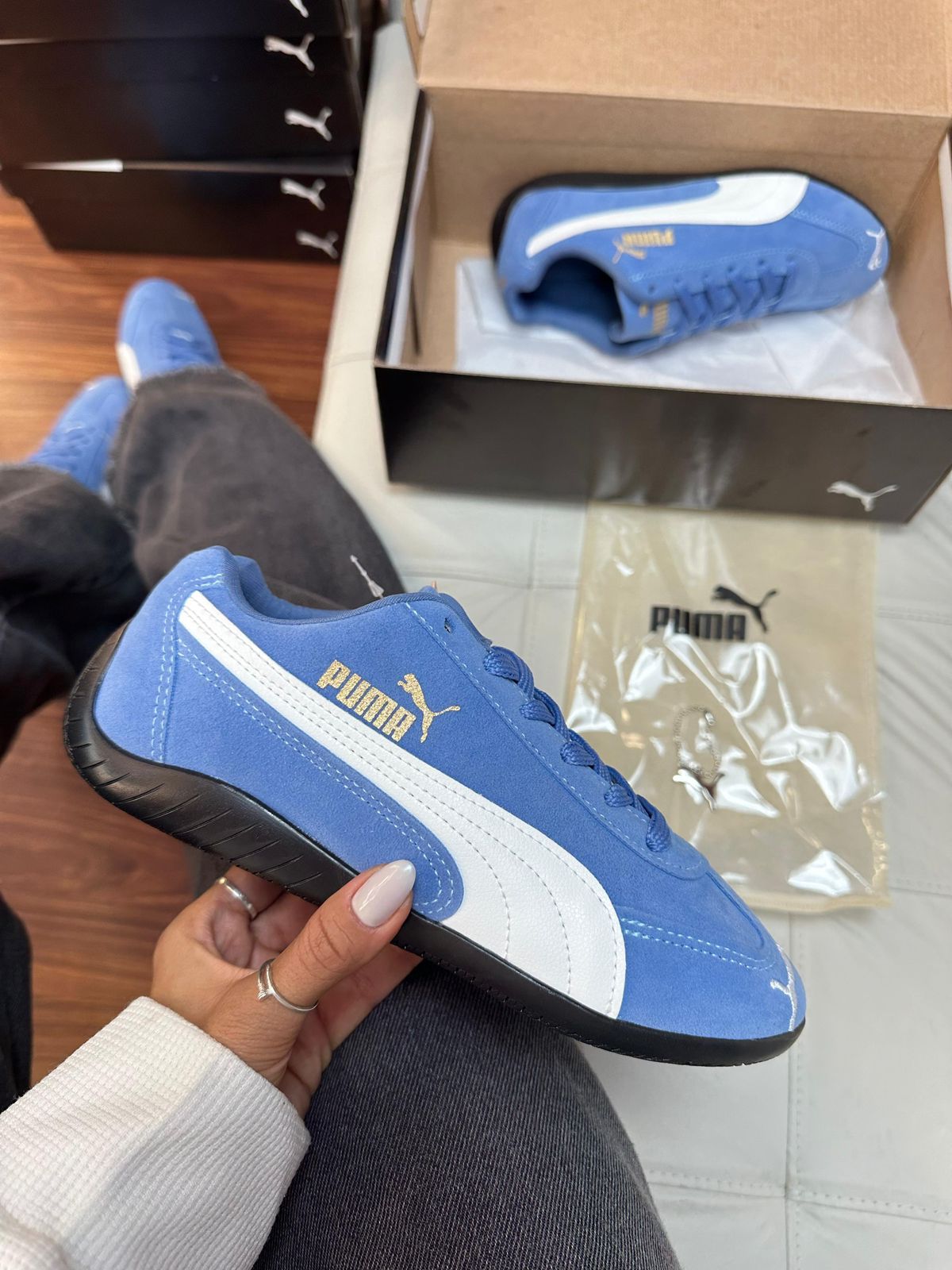 Tênis P Speed Cat - Azul