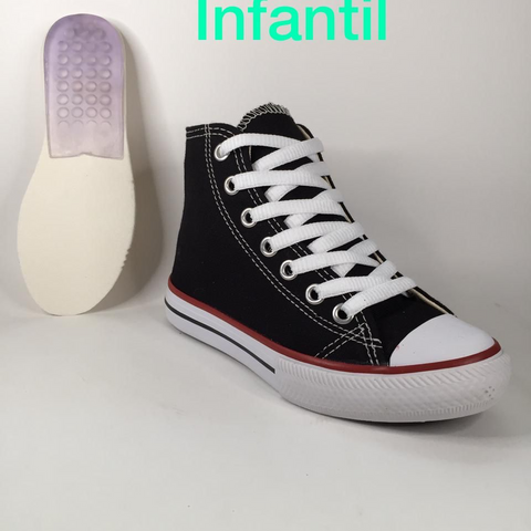 Tênis Infantil Cano Alto