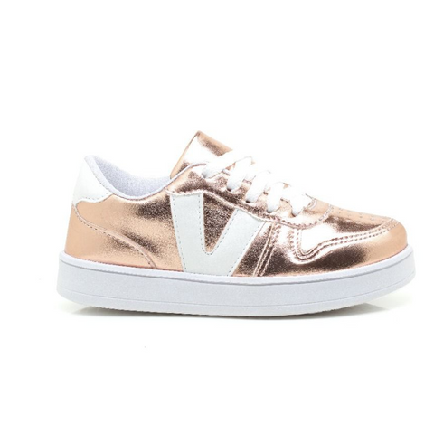 Tênis V Dourado
