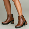 Bota zíper lateral