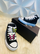 Tênis Infantil Cano Alto Glitter Preto