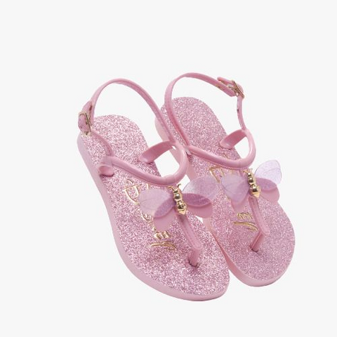 Sandália infantil glitter