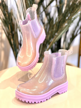 Bota infantil glitter