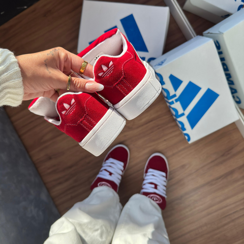 Tênis Campus Vermelho