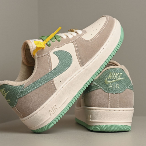 Tênis N Verde e Cinza