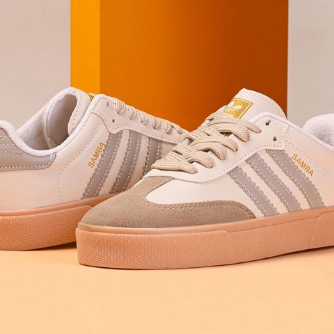 Tênis S Listra Cinza