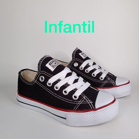 Tênis infantil Preto