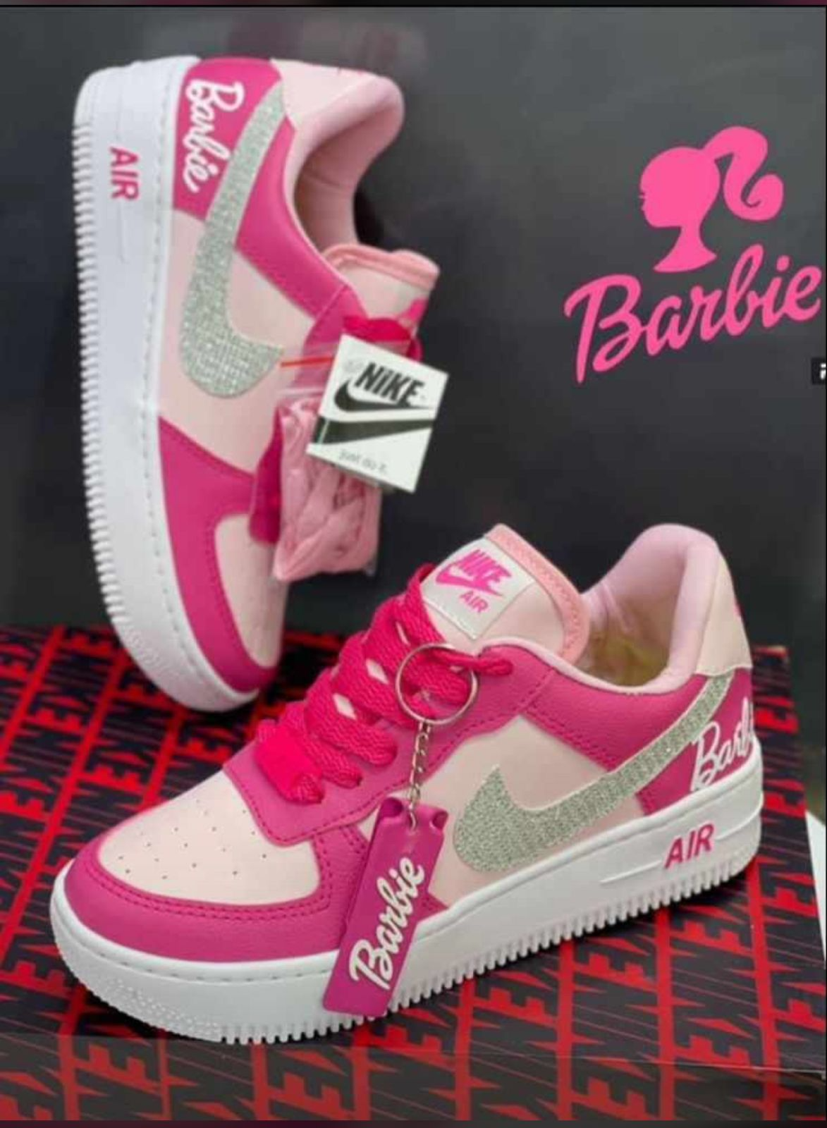 Tênis Infantil Barbie Pink