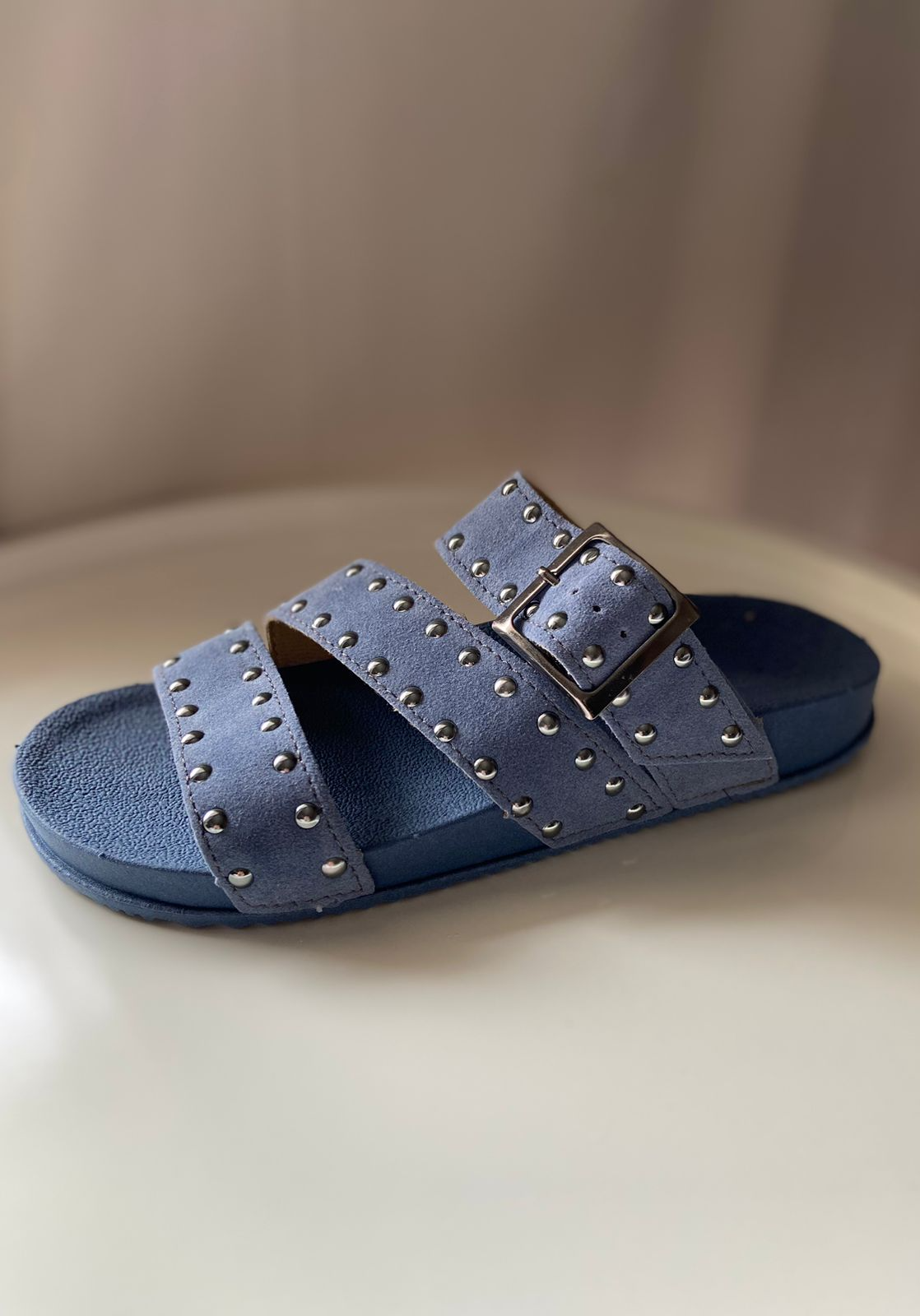 Papete Tiras Azul Jeans