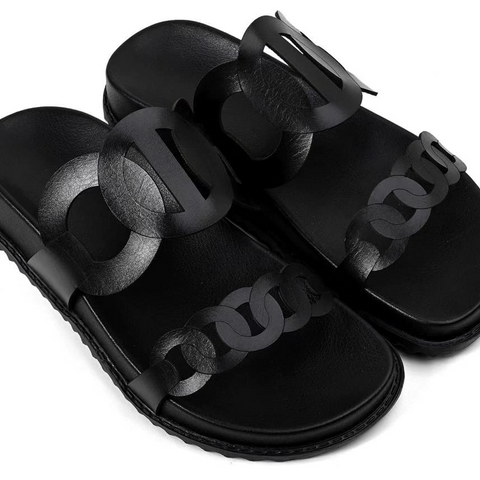 Papete Argolas Preta