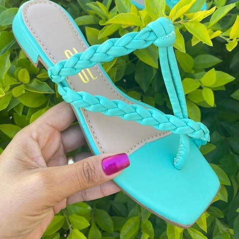 Rasteirinha Verde Água