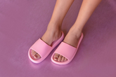 Chinelo Nuvem Rosa