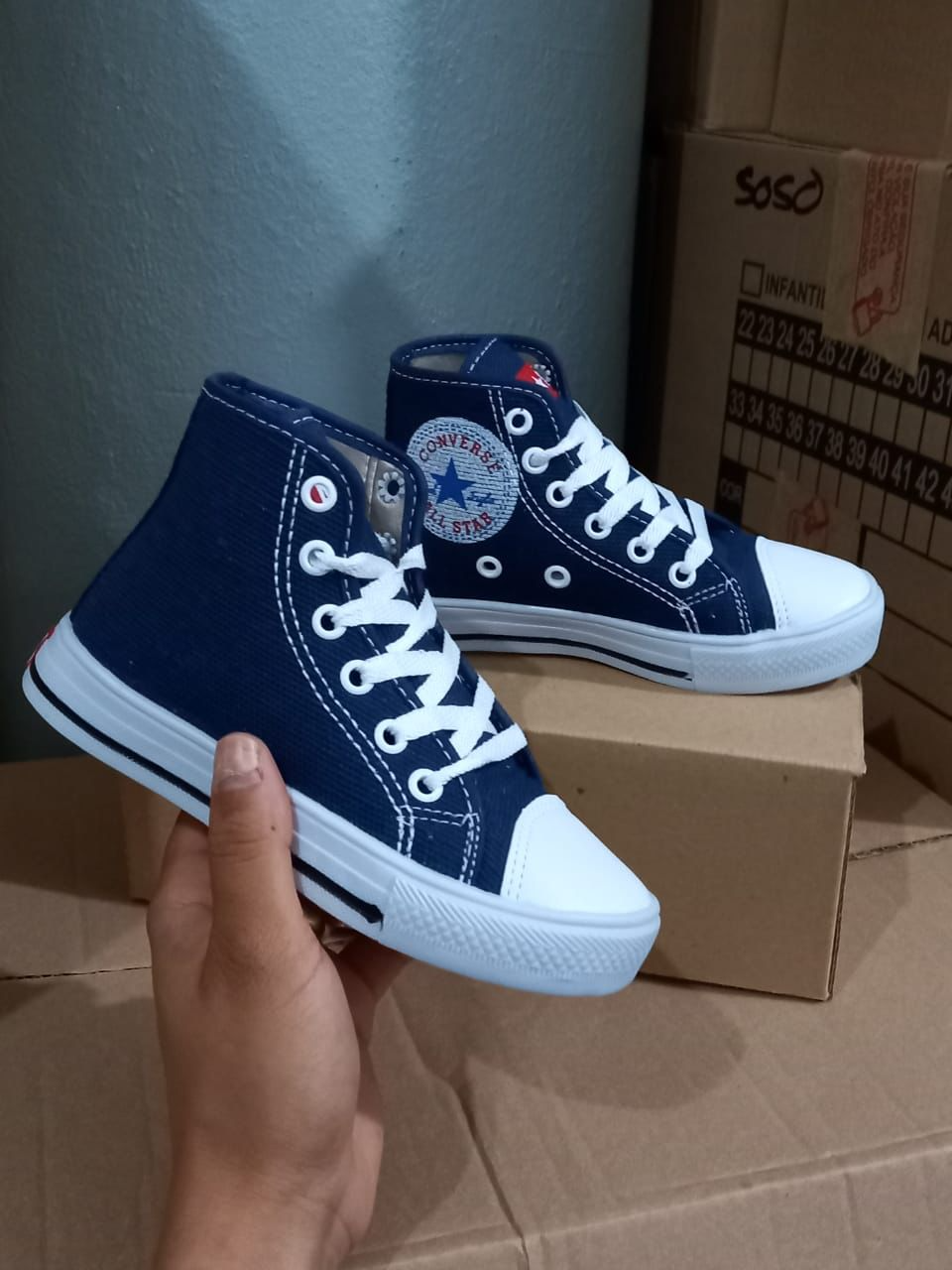 Tênis Infantil Azul Marinho