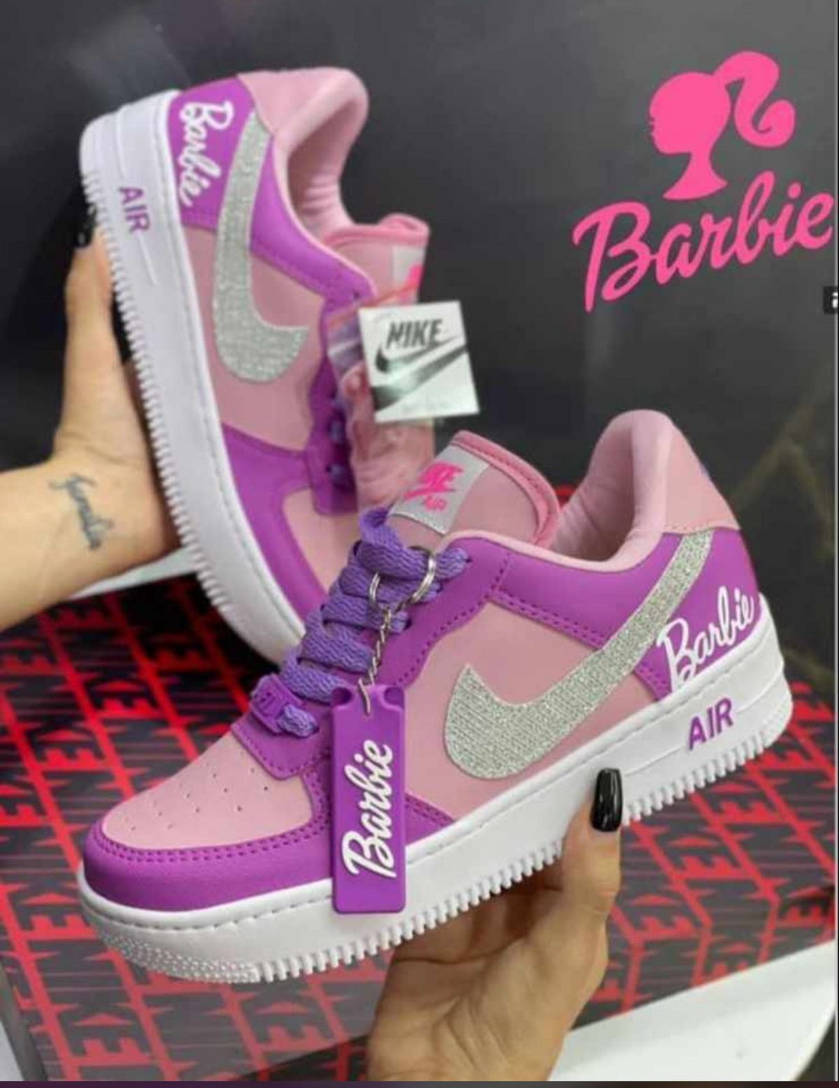 Tênis Infantil Barbie Roxo